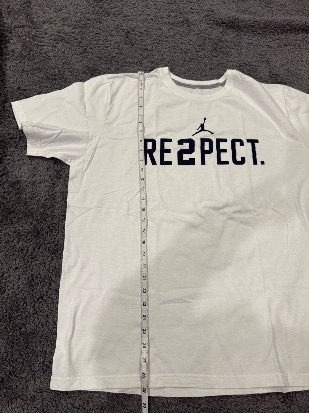 Jordan Re2pect Derek Jeter NYY The Captain Jumpman White t-shirt Size XXL - Picture 5 of 7
